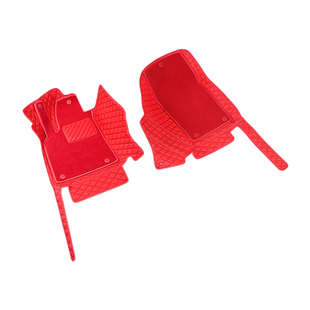 适用于保时捷718/911全包围脚垫Boxster卡曼Cayman两座双层地毯垫