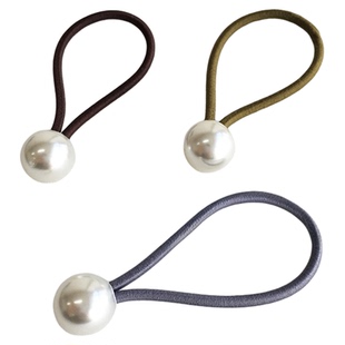 Miss Tura韩国进口简约珍珠球发绳束发头绳