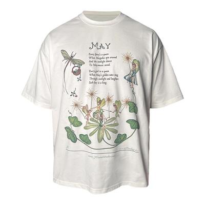 JCAESAR短袖设计师冰感面料印花