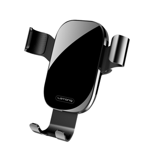 乐糖车载镜面重力支架手机导航固定汽车货车支撑架出风口卡扣架子