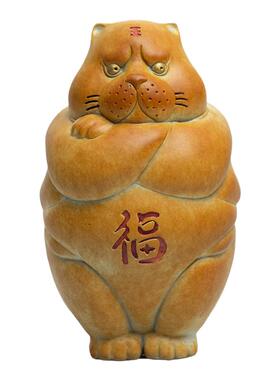 老虎客厅摆件铜之美铜