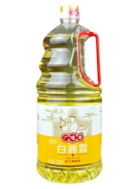 广味源白酱露酱油清蒸鱼虾凉拌菜有味无色酱油蘸料白酱油1.9升