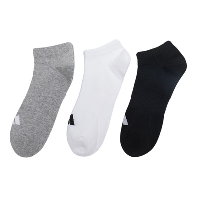 Adidas阿迪达斯三双装短袜男袜女袜2025冬季跑步透气运动袜JC9266