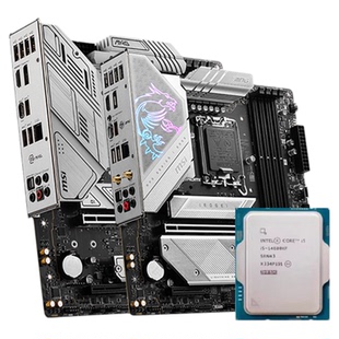 英特尔 i5 12600/14600KF散片搭微星爆破弹迫击炮电脑主板cpu套装