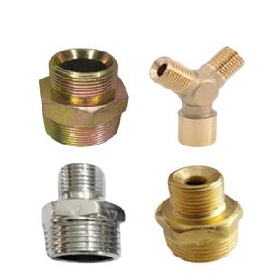 熨烫管专用管接头铜不锈钢玛钢四分三分二分转换接头锅炉蒸汽管接