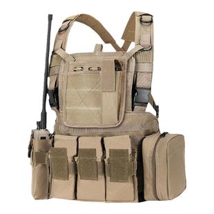 海豹RRV战术背心防弹背衣马甲快拆快反特种兵装备肚兜胸挂CS野战