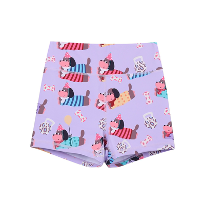 HARDSHIP小猫咪花短裤瑜伽健身裤