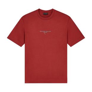 EMPORIO ARMANI/阿玛尼秋冬新款男女情侣新年圆领休闲短袖薄T恤