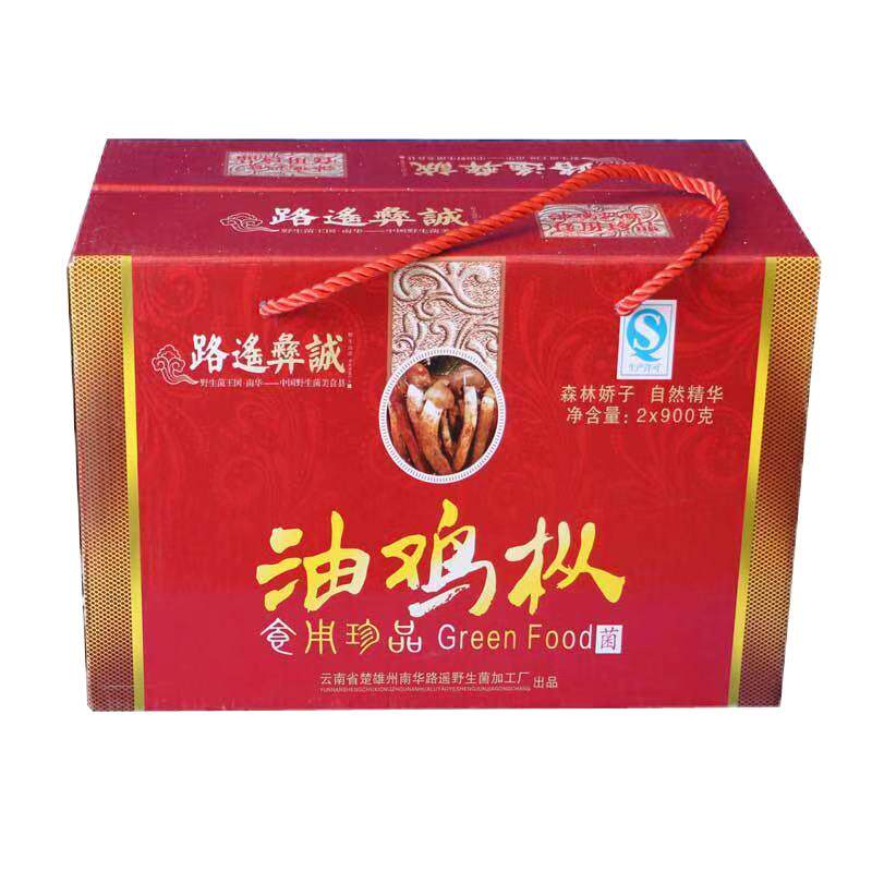 云南美食特产野生油鸡枞下饭菜