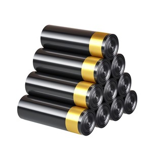 汉世刘家抽绳垃圾袋家用加厚厨房手提实惠装办公室垃圾袋商用大号