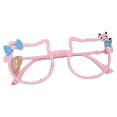 儿童眼镜框小女孩装饰拍照镜架