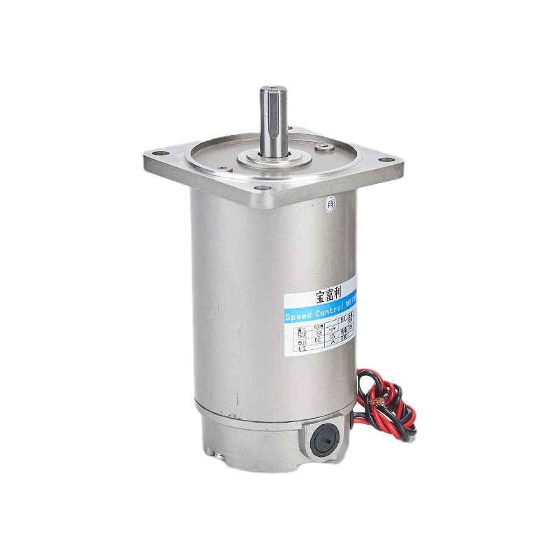 永磁直流电机12V24V48V110V220V光轴齿轴减速电机有刷可调正反转