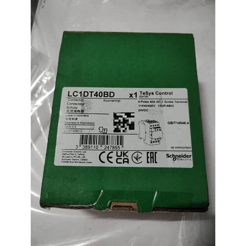 询价下单施耐德接触器 LC1DT40BD、LC1D25M7C、LC1
