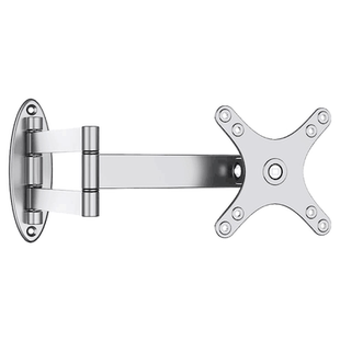 通用电脑液晶显示器支架壁挂万向横竖旋转伸缩电视机挂架可调挂墙