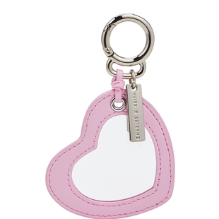CHARLES&KEITH25秋新款CK8-10701528爱心便携小镜子钥匙扣包挂饰