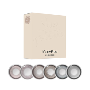 弥氛MeetFree美瞳半年抛自然大小直径
