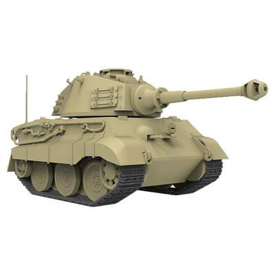 恒辉模型 MENG WWT-021 Q版 虎王重型坦克 亨舍尔炮塔 拼装模型