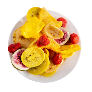 旗舰店甄选什锦果蔬脆蔬菜水果混合装什锦蔬果脆干秋葵香菇脆零食