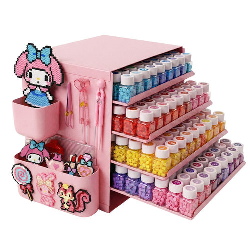 mard拼豆补充包立体融合罐装COCO拼豆豆2.6mm手工diy色号套装工具