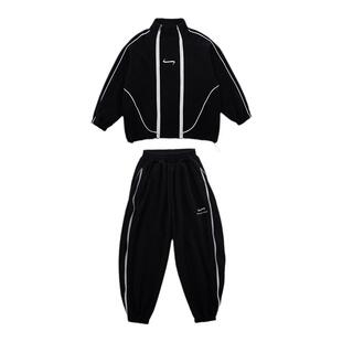 男童春装套装2026新款中大童春秋款酷帅洋气儿童卫衣运动服时髦潮