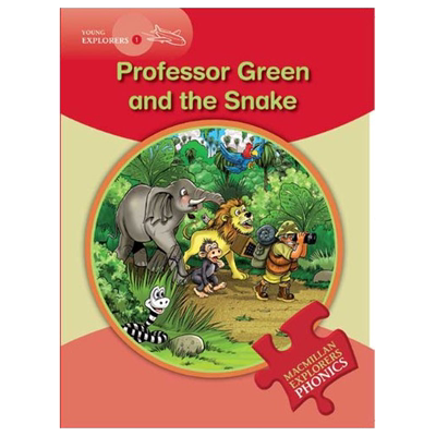 Young Explorers 1: Professor Green and the Snake  进口书籍书本 纯全英文版正版原著进口原版英语书籍