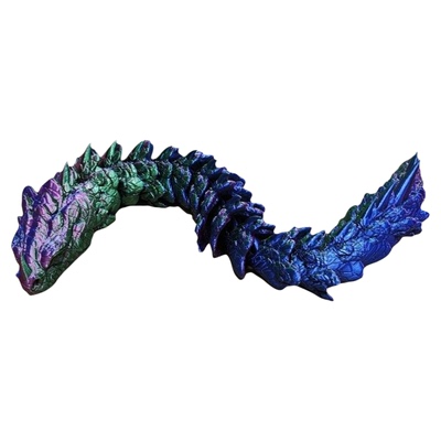 3D打印仿真海蛇关节可动手办