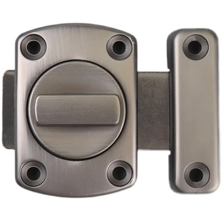 卧室门锁免打孔简易门锁门闩插销锁扣木门房门锁卡扣门窗反锁神器