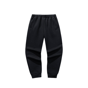 安踏运动裤女裤冬季加绒保暖长裤2025新款加厚保暖卫裤女束脚裤子