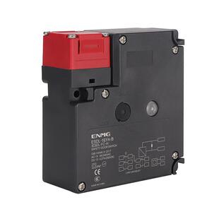 插销式电磁锁安全门开关ESDL开门断电强制分断镀金触点DC24V D4NL