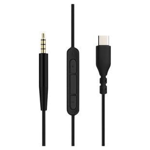 适用1MORE万魔SonoFlow耳机线2.5mm转3.5mm耳机音频线TypeC连接线