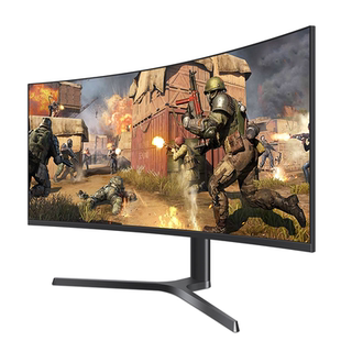 5k显示器144hz曲面带鱼屏40英寸Nano IPS剪辑炒股票电脑屏幕分屏