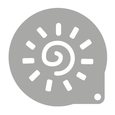 85款3寸喷花模印花模杯子蛋糕