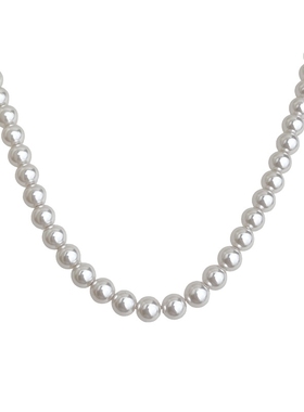 珍珠项链曼塔玫瑰色高品质颈饰女