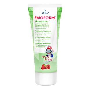 【自营】瑞士进口Dr.Wild儿童牙膏怀尔德6-12青少年含氟防蛀75ml
