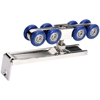 移门滑轮推拉门滑轨吊轮静音厨房木移门吊滑吊轨滑轮8轮吊滑轮2只