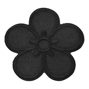 免缝羽绒服补丁贴自粘刺绣破洞大号修补贴衣服黑色无痕布贴可缝