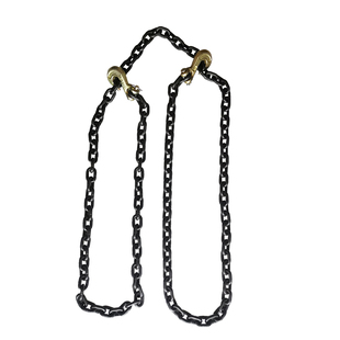 合金碳钢羊角抓钩链条吊具起重吊钩叉车挂钩汽车捆绑G80起重链条