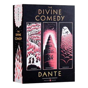 但丁 神曲 企鹅经典豪华毛边版 The Divine Comedy 英文原版文学诗歌 进口英语课外读物书籍