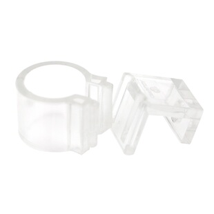 羡鱼AQUAPRO 鱼缸分体式进出水管固定夹高透固定架固定喂食缸管夹