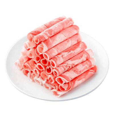 东来顺原切羔羊肉卷家庭实惠装