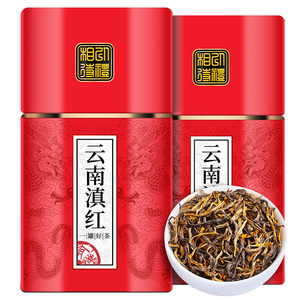 原产经典红茶香滇红茶叶浓香型散装云南凤庆古树蜜香滇红500g一级