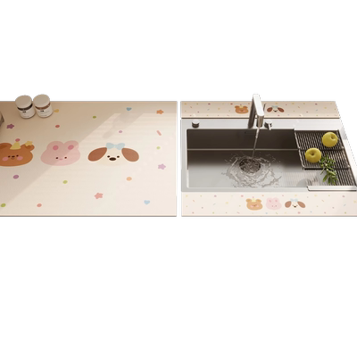 厨房长条窄边沥水垫卫生间