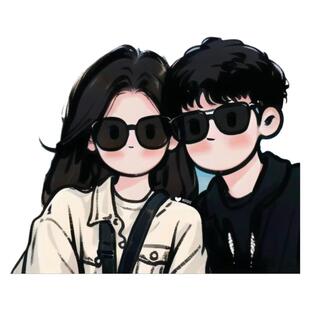 手绘头像定制newmasus代画情侣照片转动漫画装饰画卡通形象设计