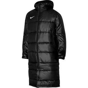 天天正品耐克2023中超足球球员版中长款棉服昆山大衣 DJ6307-010