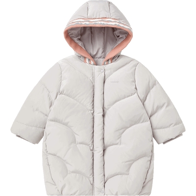 【商场同款】英氏童装羽绒服外套冬季女童加厚保暖羽绒服超韧绒