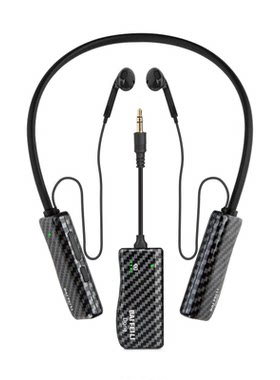 柏飞利 24bit 5.8G 立体声无线直播耳机直播声卡话筒唱歌直播