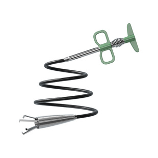 下水道神器管道疏通器马桶地漏堵塞神爪专用工具家用取物抓取清理