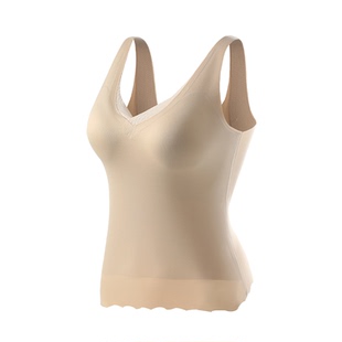 古今吊带背心女内搭带胸垫胸罩春秋款美背外穿打底一体式内衣文胸