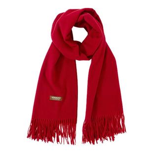 三福围巾流苏韩系高级感红色加大围脖披肩两用外搭女冬季2025新款