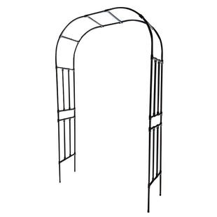 拱门花架爬藤架户外庭院支架月季铁艺专用葡萄架花园植物拱形架子